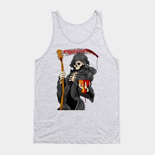 **Front and Back Art** The Reapers Offering- 'Drink Their Blood' Tank Top